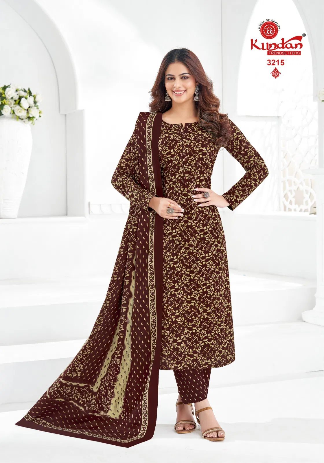 k4u Vol 32 By Kundan Pure Cotton Wholesale Kurti With Bottom Dupatta In India